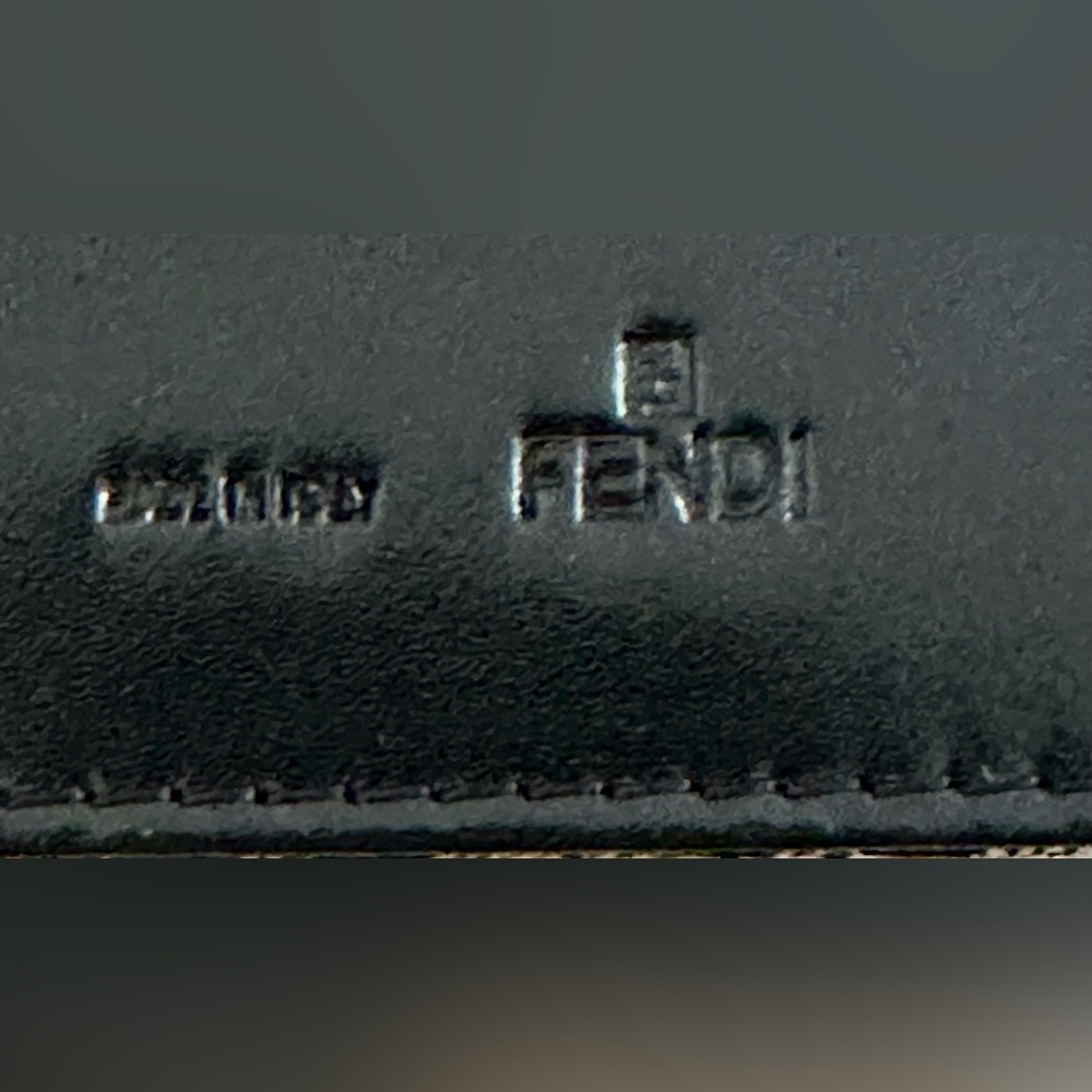 Fendi Zucchino Monogram bi-fold Wallet - Picture 6 of 12